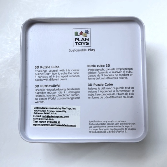 Plan Toys PlanMini - 3D Puzzle Cube - Picture 7 of 13